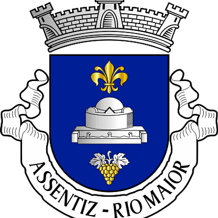 Emblema Bordado Antiga Freguesia de Assentiz (Rio Maior, Santarém) 1