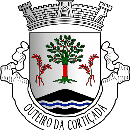 Emblema Bordado Antiga Freguesia de Outeiro da Cortiçada (Rio Maior, Santarém) 1