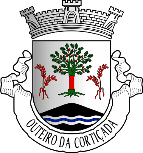 Emblema Bordado Antiga Freguesia de Outeiro da Cortiçada (Rio Maior, Santarém)