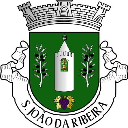 Emblema Bordado Antiga Freguesia de São João da Ribeira (Rio Maior, Santarém) 1