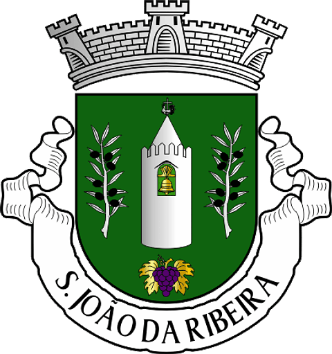 Emblema Bordado Antiga Freguesia de São João da Ribeira (Rio Maior, Santarém)