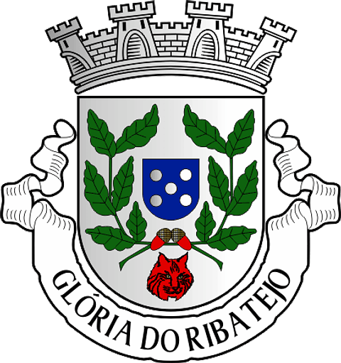 Emblema Bordado Antiga Freguesia de Glória do Ribatejo (Salvaterra de Magos, Santarém)