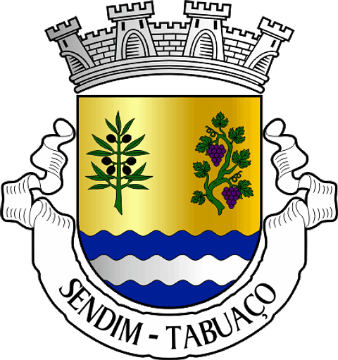 Emblema Bordado Freguesia de Sendim (Tabuaço, Viseu)