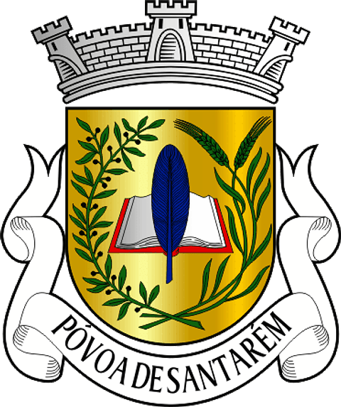 Emblema Bordado Antiga Freguesia de Póvoa de Santarém (Santarém, Santarém)