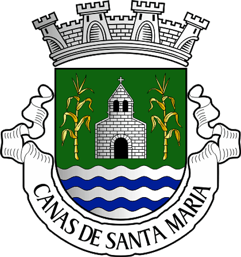Emblema Bordado Freguesia de Canas de Santa Maria (Tondela, Viseu)