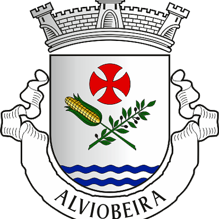 Emblema Bordado Antiga Freguesia de Alviobeira (Tomar, Santarém) 1