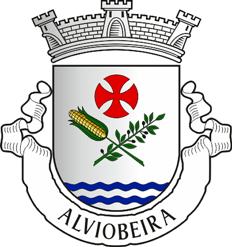 Emblema Bordado Antiga Freguesia de Alviobeira (Tomar, Santarém)