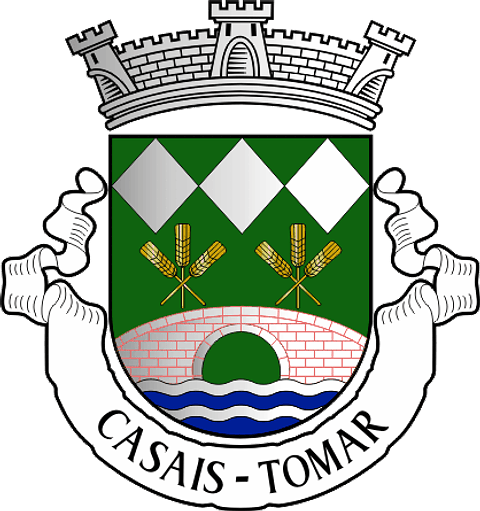 Emblema Bordado Antiga Freguesia de Casais (Tomar, Santarém)