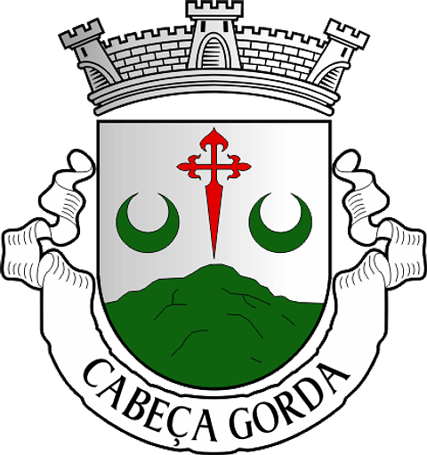 Emblema Bordado Freguesia de Cabeça Gorda (Beja, Beja)