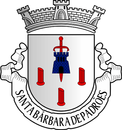 Emblema Bordado Freguesia de Santa Bárbara de Padrões (Castro Verde, Beja)