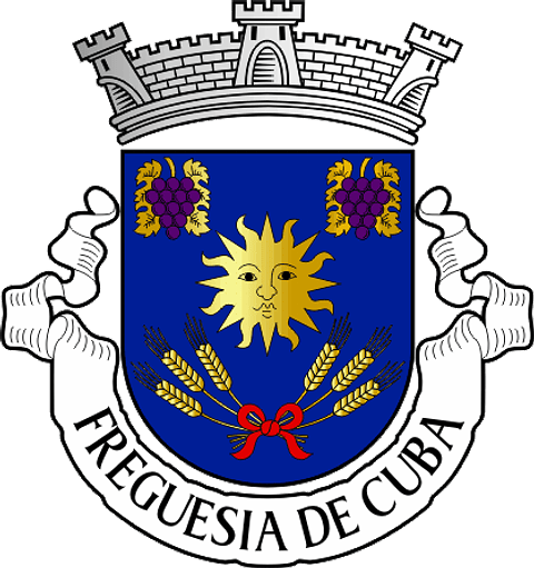 Emblema Bordado Freguesia de Cuba (Cuba, Beja)