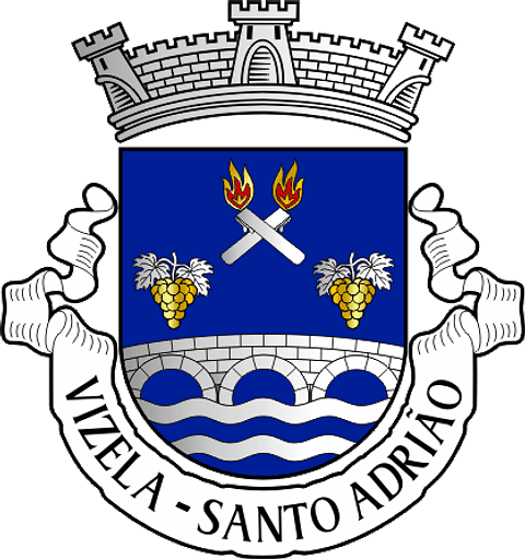 Emblema Bordado Freguesia de Vizela (Santo Adrião) (Vizela, Braga)