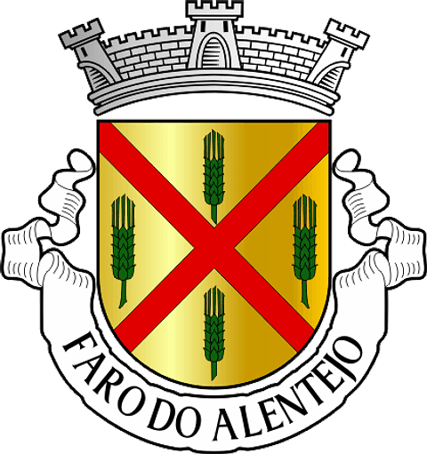 Emblema Bordado Freguesia de Faro do Alentejo (Cuba, Beja)