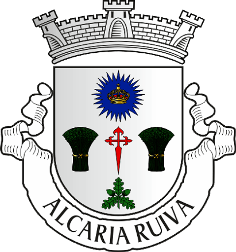 Emblema Bordado Freguesia de Alcaria Ruiva (Mértola, Beja)
