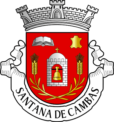 Emblema Bordado Freguesia de Santana de Cambas (Mértola, Beja)