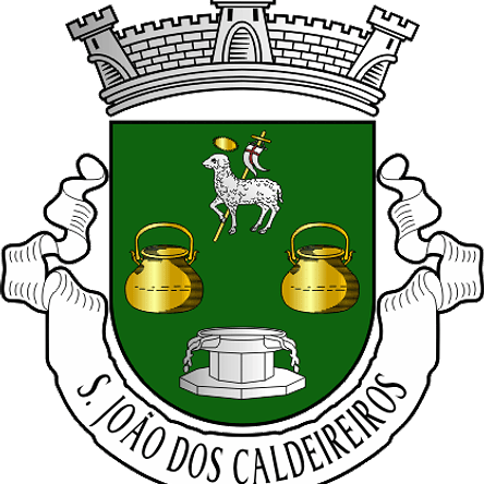 Emblema Bordado Freguesia de São João dos Caldeireiros (Mértola, Beja) 1