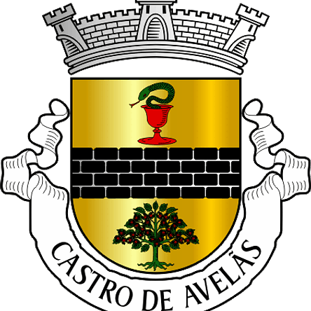Emblema Bordado Freguesia de Castro de Avelãs (Bragança, Bragança) 1