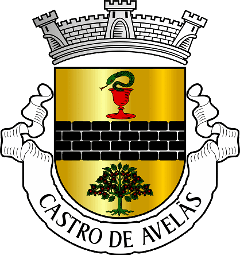 Emblema Bordado Freguesia de Castro de Avelãs (Bragança, Bragança)