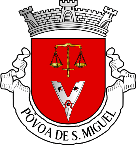 Emblema Bordado Freguesia de Póvoa de São Miguel (Moura, Beja)