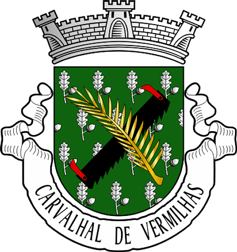 Emblema Bordado Antiga Freguesia de Carvalhal de Vermilhas (Vouzela, Viseu)
