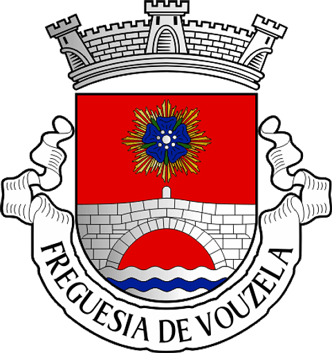 Emblema Bordado Antiga Freguesia de Vouzela (Vouzela, Viseu)