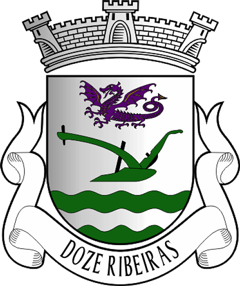 Emblema Bordado Freguesia de Doze Ribeiras (Angra do Heroísmo, Açores)