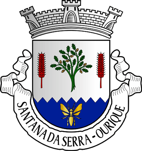 Emblema Bordado Freguesia de Santana da Serra (Ourique, Beja)