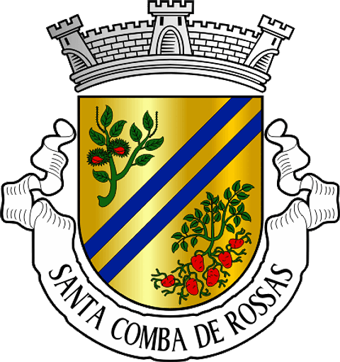 Emblema Bordado Freguesia de Santa Comba de Rossas (Bragança, Bragança)