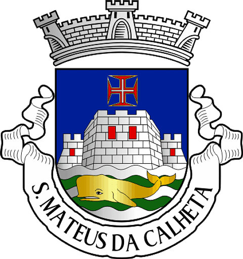 Emblema Bordado Freguesia de São Mateus da Calheta (Angra do Heroísmo, Açores)