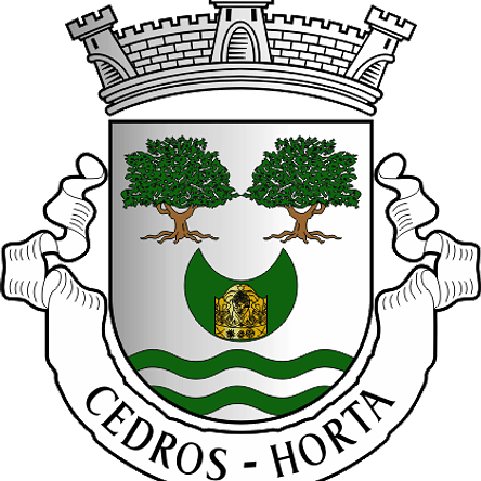 Emblema Bordado Freguesia de Cedros (Horta, Açores) 1