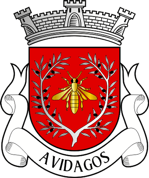 Emblema Bordado Antiga Freguesia de Avidagos (Mirandela, Bragança)