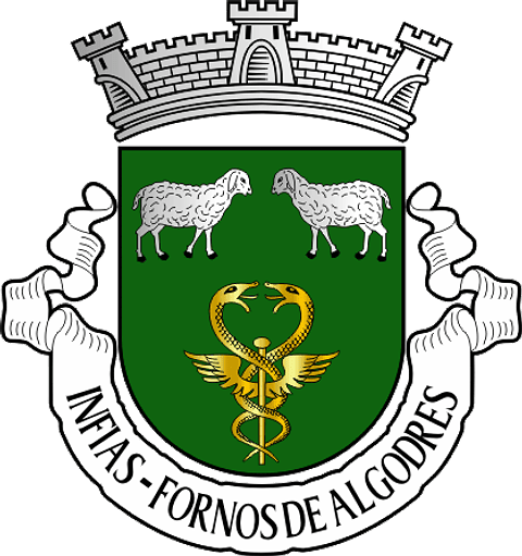 Emblema Bordado Freguesia de Infias (Fornos de Algodres, Guarda)