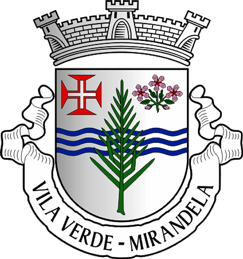 Emblema Bordado Antiga Freguesia de Vila Verde (Mirandela, Bragança)