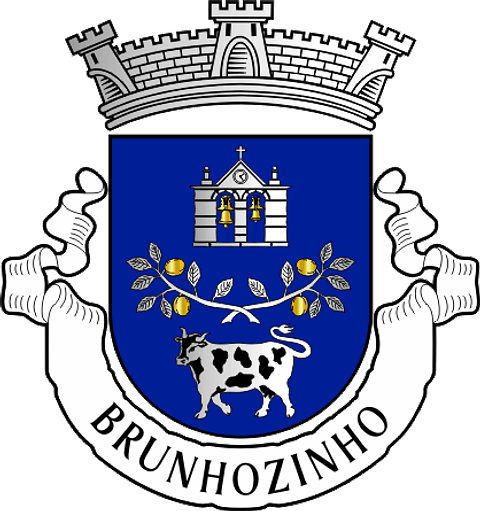 Emblema Bordado Antiga Freguesia de Brunhozinho (Mogadouro, Bragança)