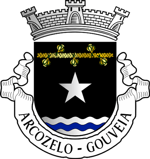 Emblema Bordado Freguesia de Arcozelo (Gouveia, Guarda)