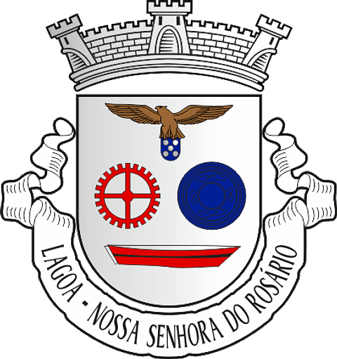 Emblema Bordado Freguesia de Lagoa (Nossa Senhora do Rosário) (Lagoa, Açores)