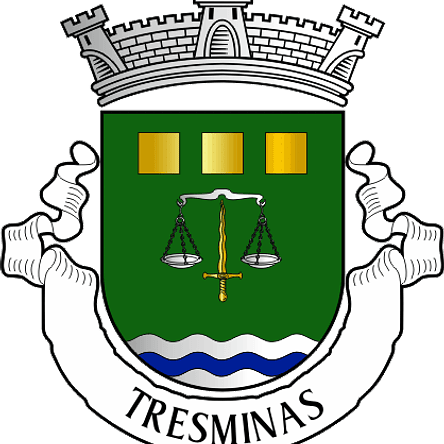 Emblema Bordado Freguesia de Tresminas (Vila Pouca de Aguiar, Vila Real) 1