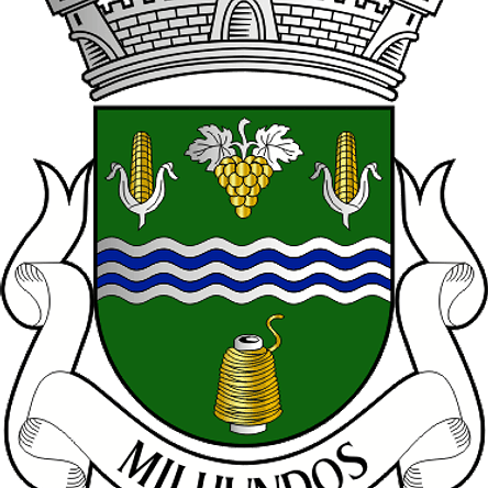 Emblema Bordado Antiga Freguesia de Milhundos (Penafiel, Porto) 1