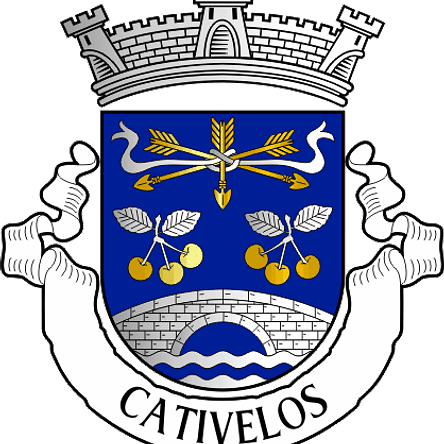 Emblema Bordado Freguesia de Cativelos (Gouveia, Guarda) 1