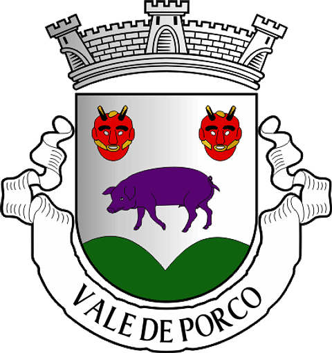 Emblema Bordado Antiga Freguesia de Vale de Porco (Mogadouro, Bragança)