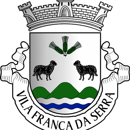 Emblema Bordado Freguesia de Vila Franca da Serra (Gouveia, Guarda) 1