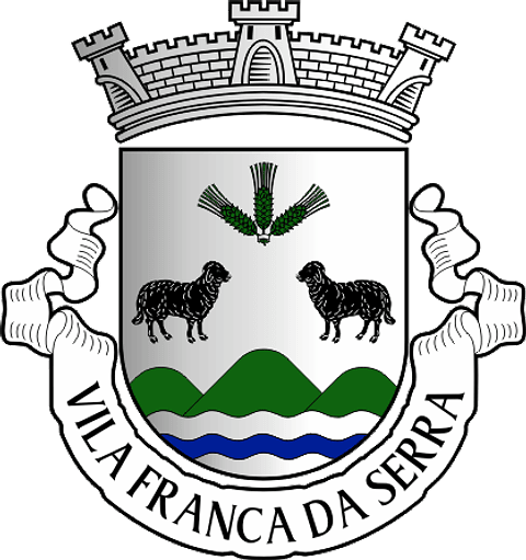 Emblema Bordado Freguesia de Vila Franca da Serra (Gouveia, Guarda)