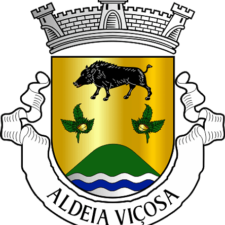 Emblema Bordado Freguesia de Aldeia Viçosa (Guarda, Guarda) 1