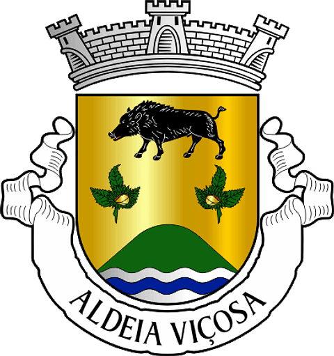 Emblema Bordado Freguesia de Aldeia Viçosa (Guarda, Guarda)