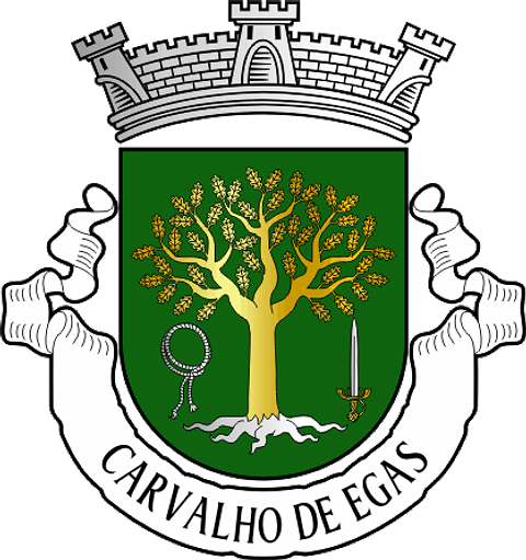 Emblema Bordado Antiga Freguesia de Carvalho de Egas (Vila Flor, Bragança)