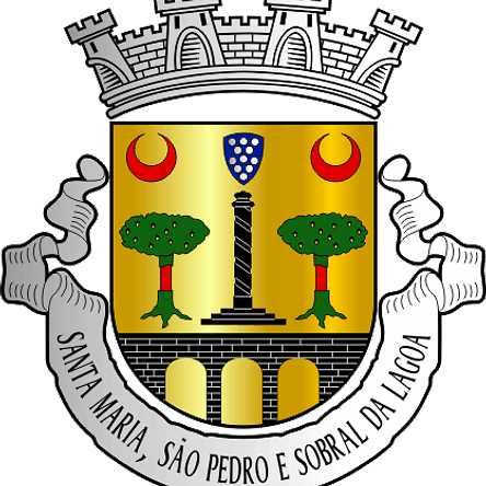 Emblema Bordado Freguesia de Santa Maria, São Pedro e Sobral da Lagoa (Óbidos, Leiria) 1