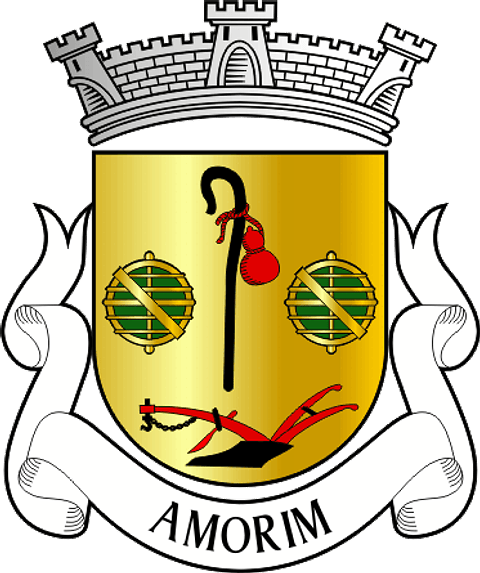 Emblema Bordado Antiga Freguesia de Amorim (Póvoa de Varzim, Porto)