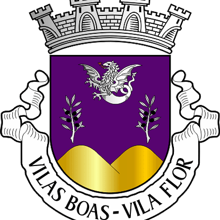 Emblema Bordado Antiga Freguesia de Vilas Boas (Vila Flor, Bragança) 1