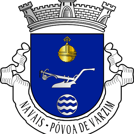 Emblema Bordado Antiga Freguesia de Navais (Póvoa de Varzim, Porto) 1