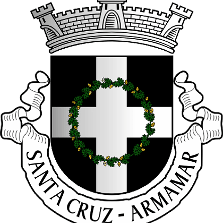 Emblema Bordado Freguesia de Santa Cruz (Armamar, Viseu) 1